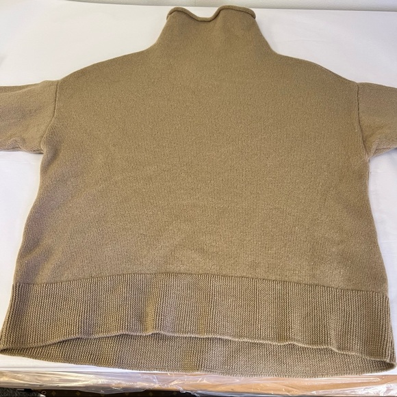 Wilfred Cyprie Turtleneck Merino Wool Sweater in Brown - Picture 11 of 16